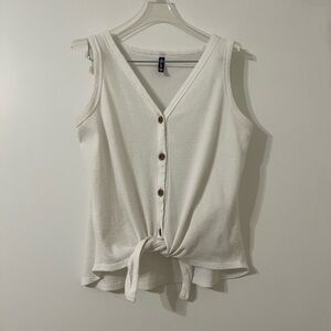 Free with purchase. Women Sleeveless Button Down